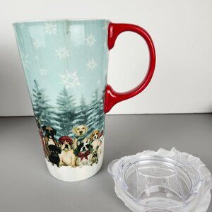 NIB - Evergreen "Royal Pups Holiday" Travel Mug with Lid – Danielle Murray